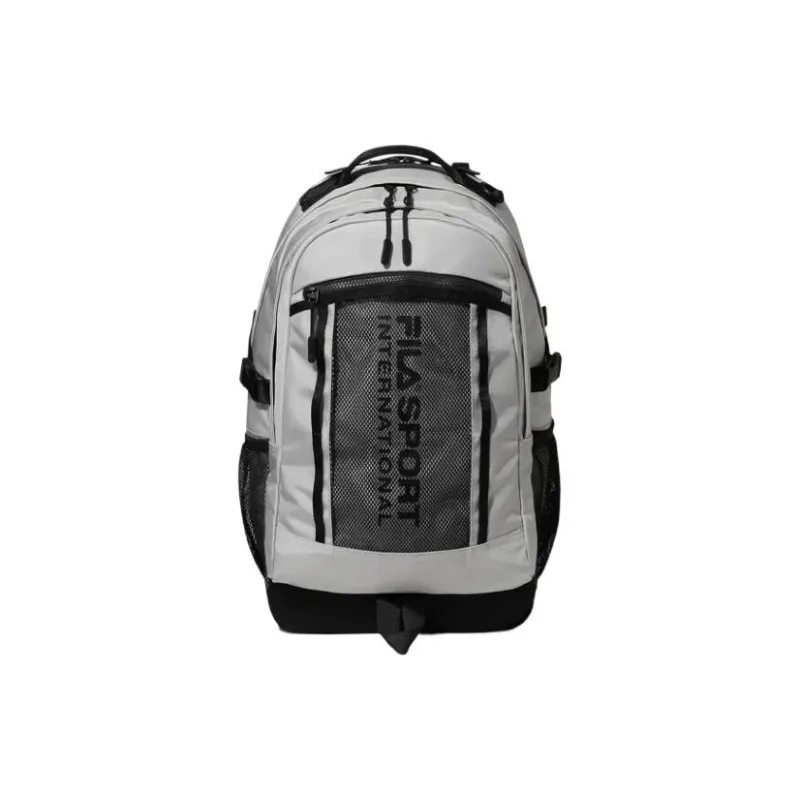 FILA Nylon Backpack Unisex Gray-0