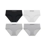 4 Pack (Black-White-Gray-Gray)