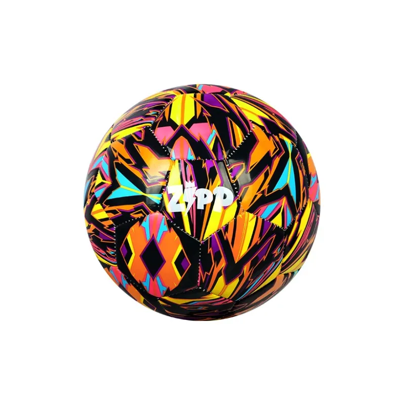 ProSelect x QUNYINGHUIXILIE Size 5 Soccer PU Machine Stitched Soccer Ball Unisex Black Orange Yellow-2