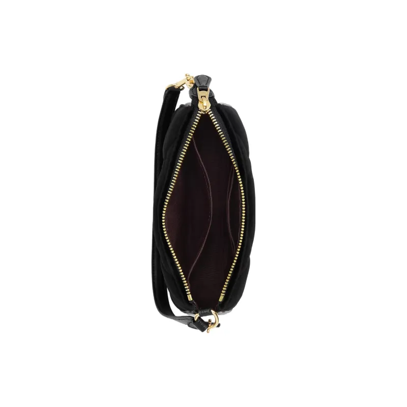 COACH Nolita Velvet Shoulder Bag Handbag Shoulder Bag Women's Gold & Black-2
