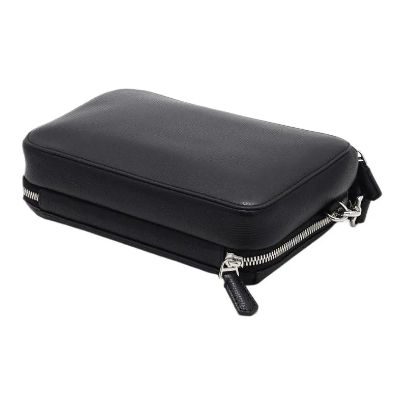 TUMI Cow Leather Wallet Men's Black-2