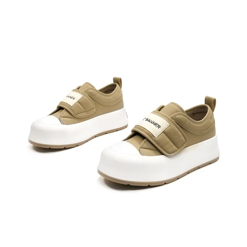 C°BANNER Hook-and-Loop Low-Top Casual Shoes Women's-53