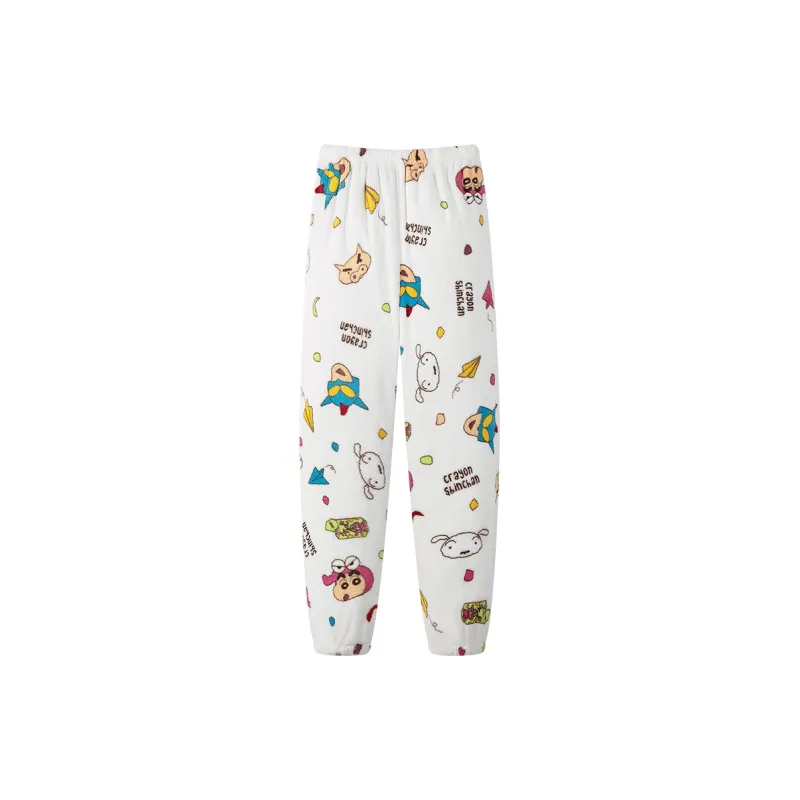 Gongdie x Crayon Shinchan Pajama Pants Unisex-0
