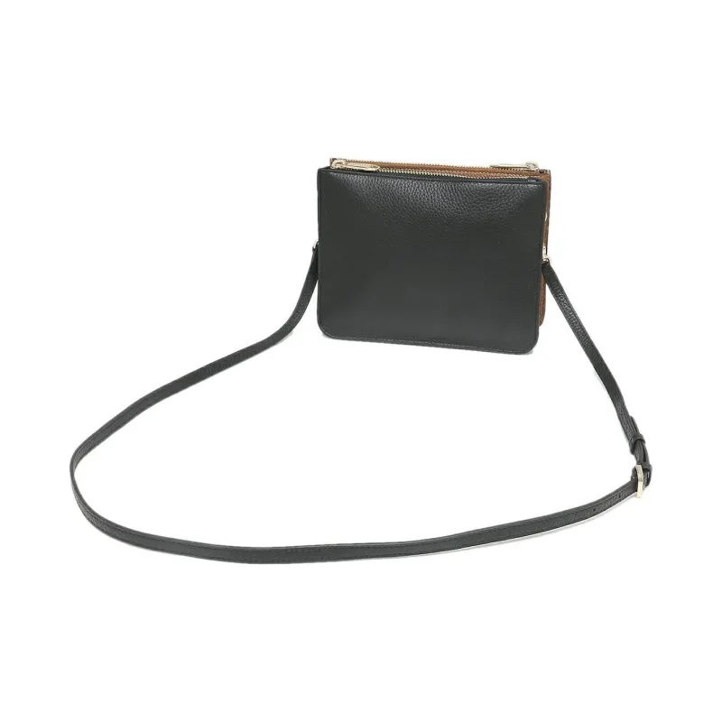 Furla Luna Leather Crossbody Bag Shoulder Bag Women's Brown-4