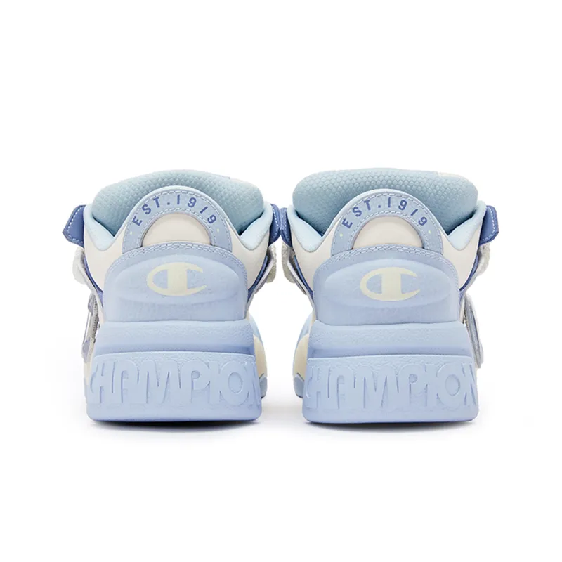Champion AutoSkate V1 Low Top Skateboard Shoes Women's Light Blue-3
