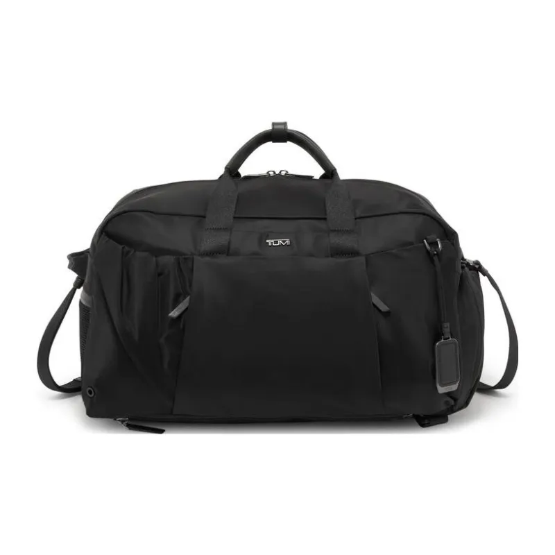 TUMI Nylon Portable One Shoulder Crossbody Backpack Travel Bag Regular Unisex Black-0