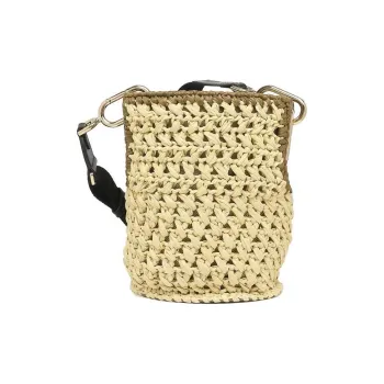 Furla Polyester Bucket Bags Crossbody Bag Shoulder Bag Small Size Women's Yellow