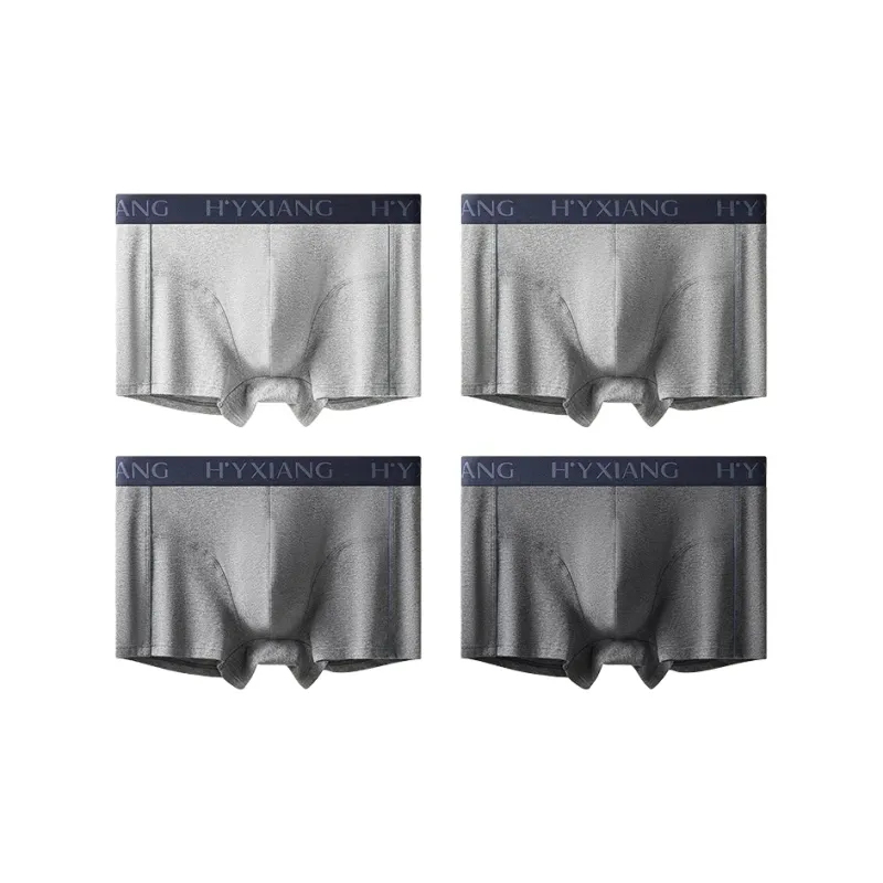 H YXIANG Underpants Men's 4 Pack-1