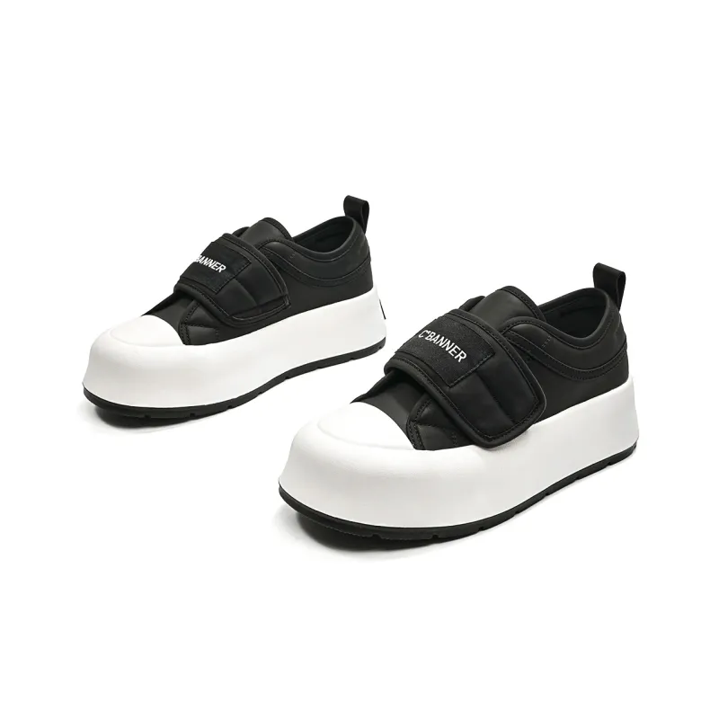 C°BANNER Hook-and-Loop Low-Top Casual Shoes Women's-48
