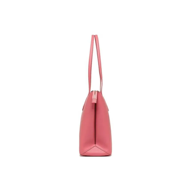 Kate Spade Leather Tote Bag Shopping Bag Handbag Women's Blue Orchid Pink-2