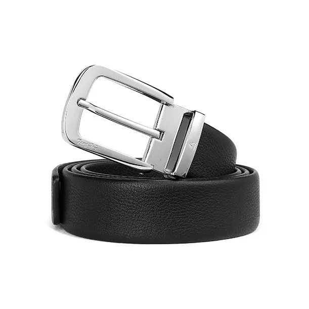 TangGuh Premium Cow Leather Belts Pant Belt Men's Black Width  3.4CM-2