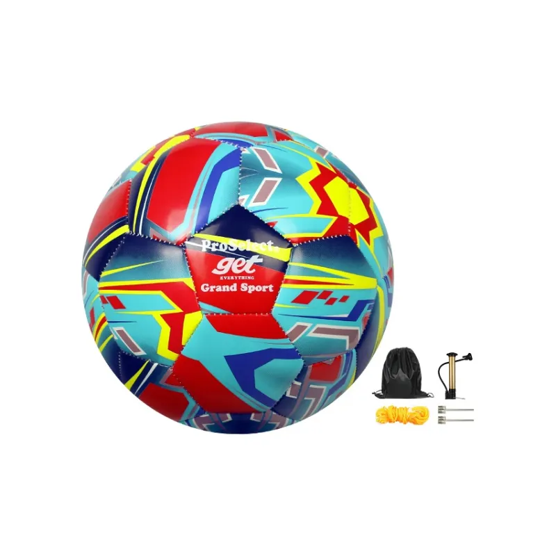 ProSelect x QUNYINGHUIXILIE Size 4 Soccer PU Machine Stitched Soccer Ball Unisex-0