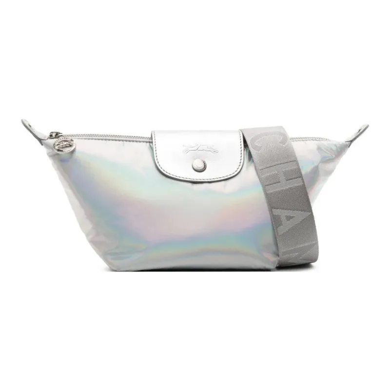 LONGCHAMP Le Pliage Collection Crossbody Bags Silver-0