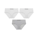3 Pack (White-White-Gray)