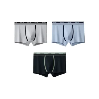 MIIOW Square-cut Underwear Men's 3 Pack