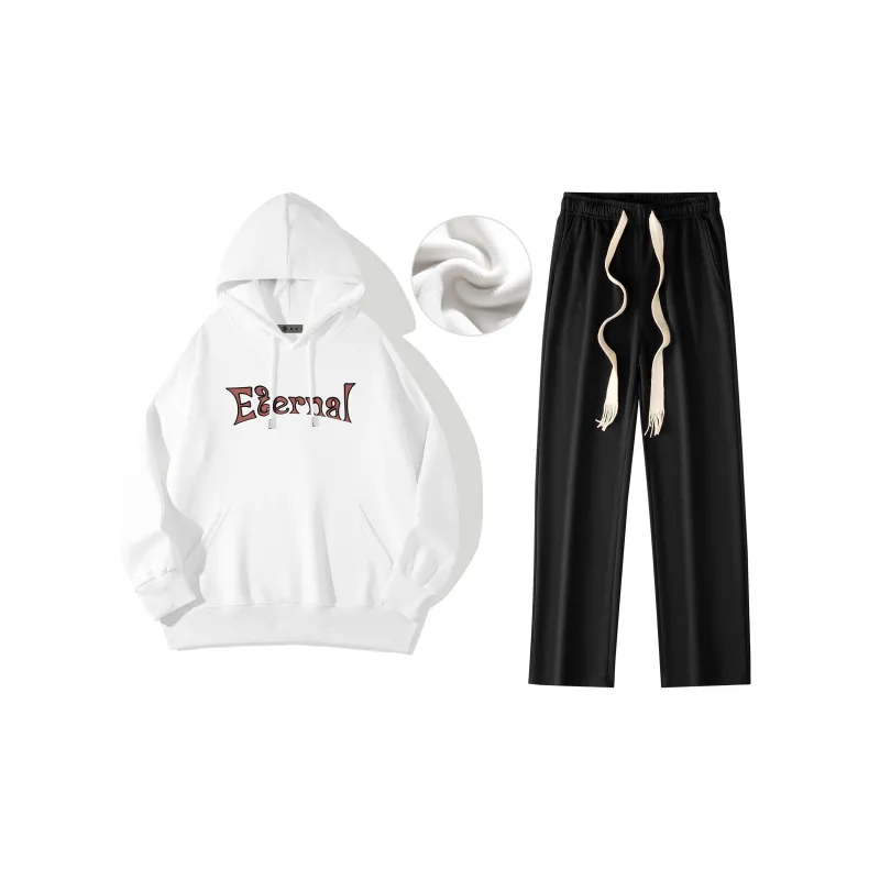 B.X Sweatshirt Sets Unisex-16