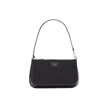 Kate Spade Sam Spazzolato Leather One Shoulder Handbags Mini Women's Black