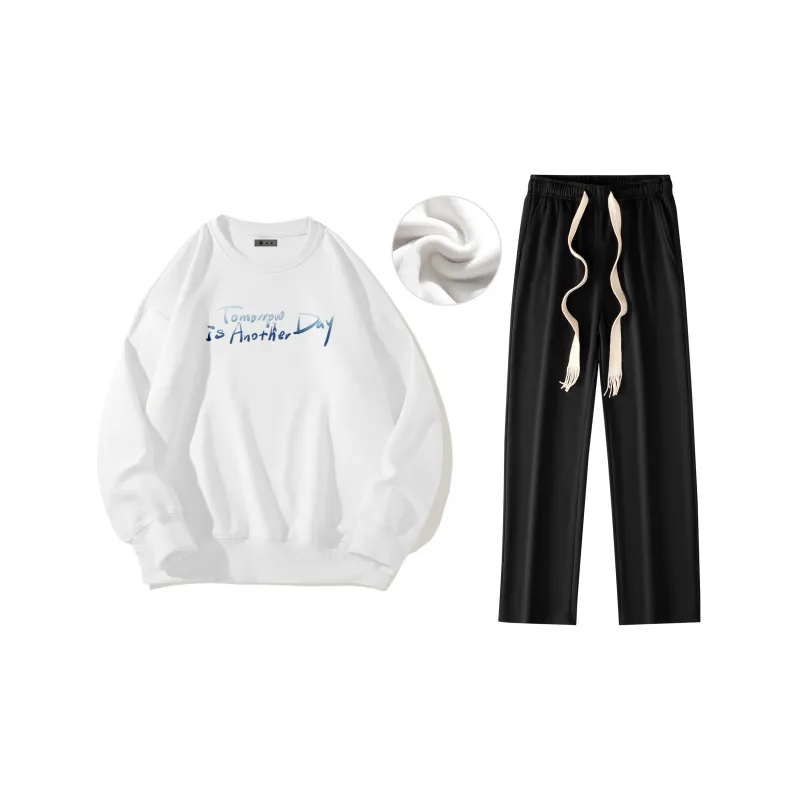 B.X Sweatshirt Sets Unisex-25