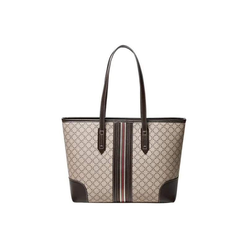 Narandu PVC Tote Bag, Shopping Bag, Mom Bag, Women's Bag, Shoulder Bag Tubas Women's Brown/Cream White-13
