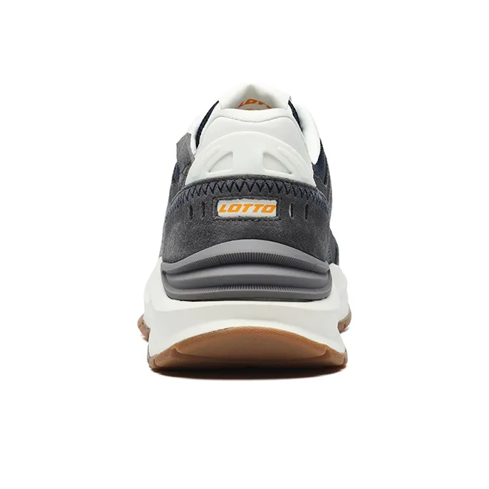LOTTO Cushioned Slip Resistant Low Top Casual Shoes Men's Navy Blue Gray-3