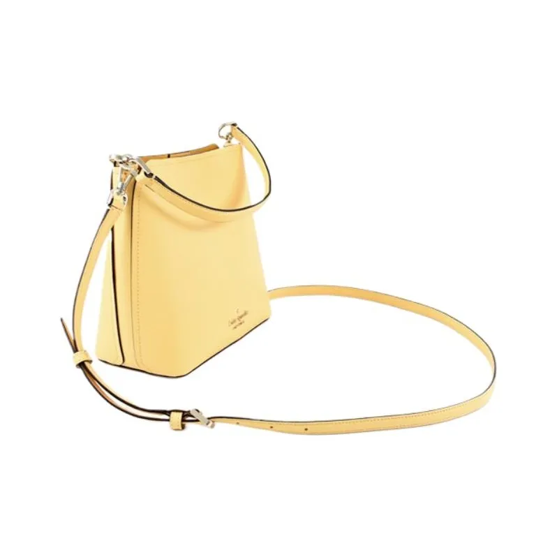 Kate Spade Leather Shoulder Bag Crossbody Bag Small Size Women's Dawn Yellow-1