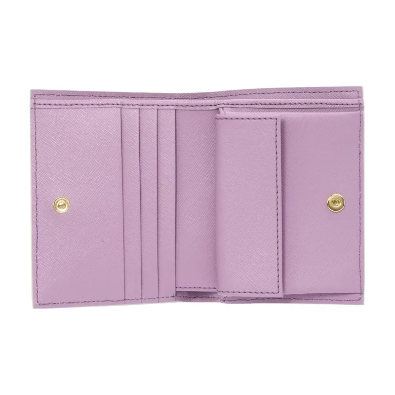 MARNI Calfskin Wallet Women's Violet-5