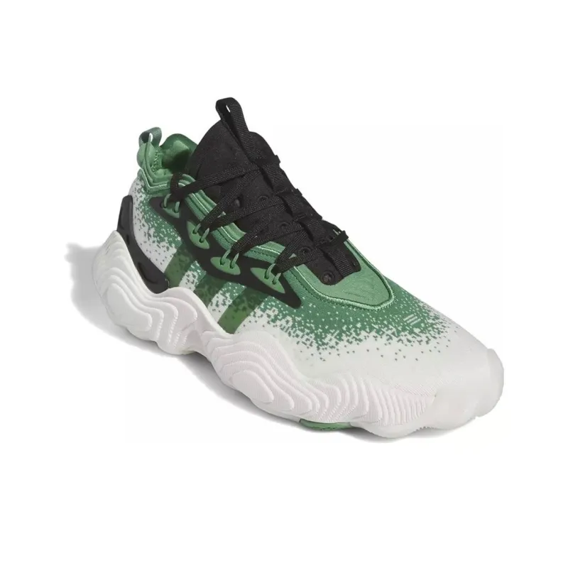 Adidas Trae Young 3 Off White Preloved Green Black-2