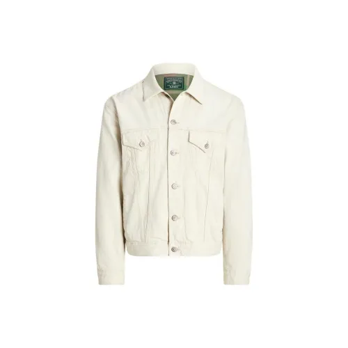 Polo Ralph Lauren Denim Jackets Unisex White