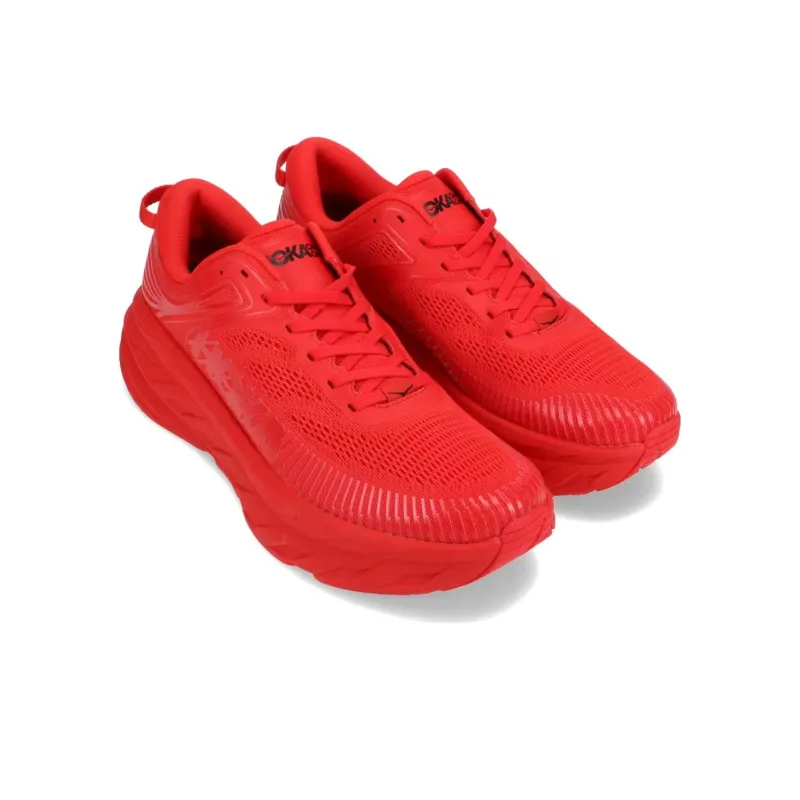 HOKA ONE ONE Bondi 7 High Risk Red-2