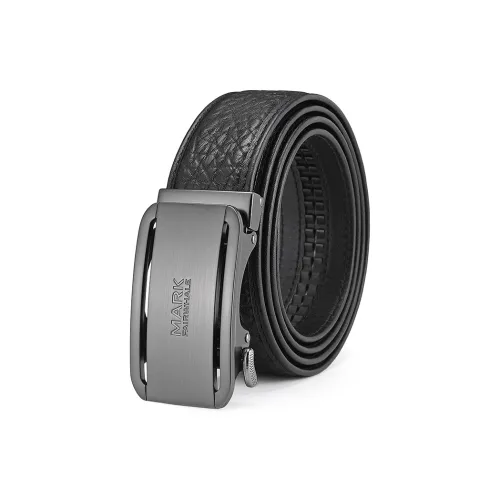 FAIRWHALE Bison Leather Belts Men's Width 3.5CM