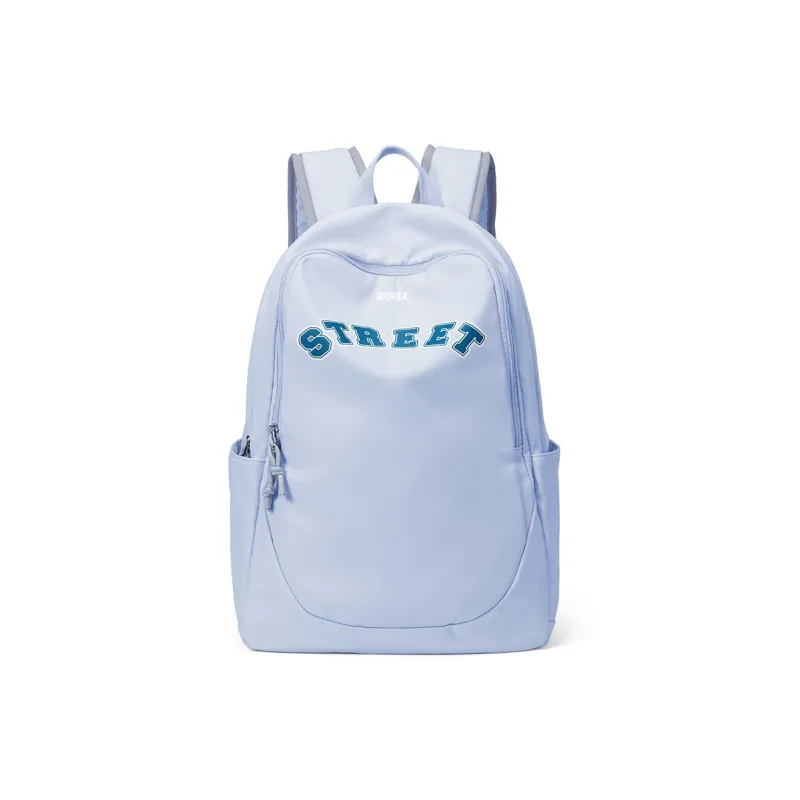 RIOREX Fabric Backpack Laptop Bags Unisex Black/Blue/Red-40
