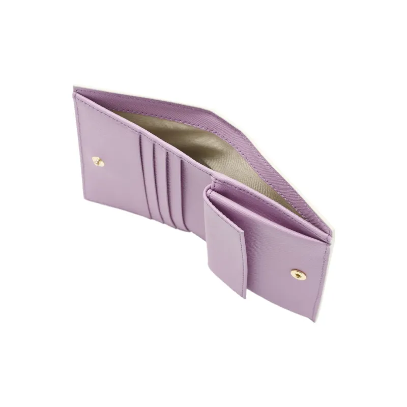 MARNI Calfskin Wallet Women's Violet-4
