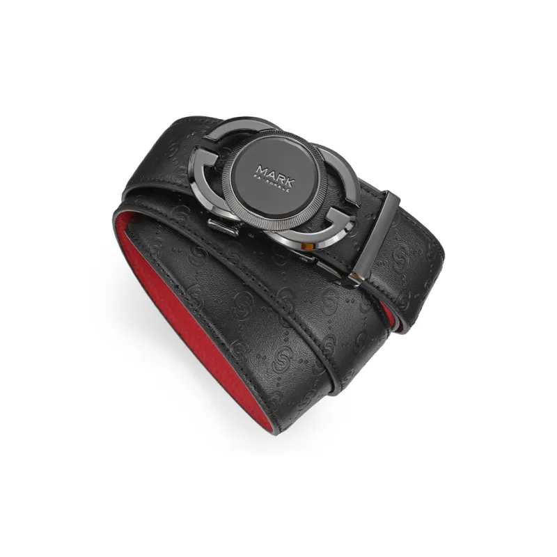FAIRWHALE Cow Leather Belts Men's Width 3.5CM-14