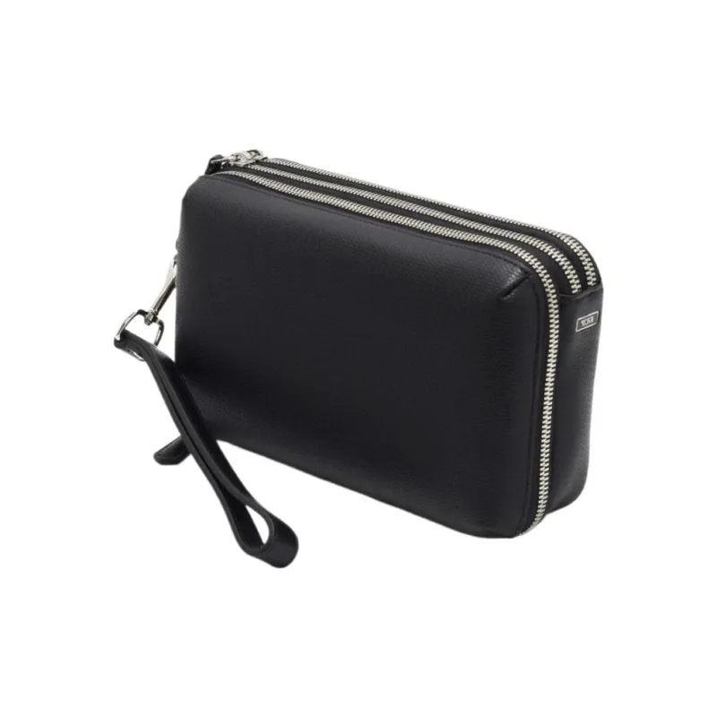 TUMI Cow Leather Wallet Men's Black-1