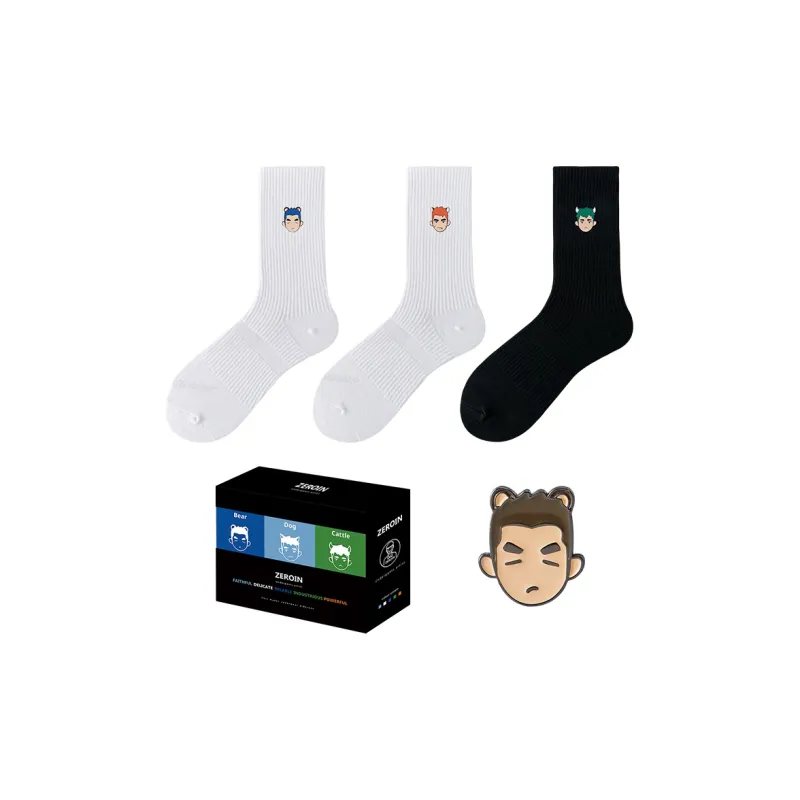 ZEROIN Men Mid Calf Socks-24