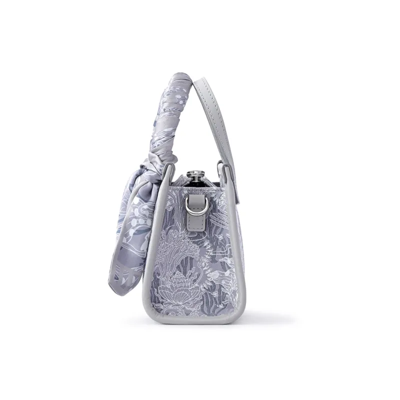 FION Fabric Classic Tote Bag, Shopping Bag, Crossbody Bag Women's Multicolor-8