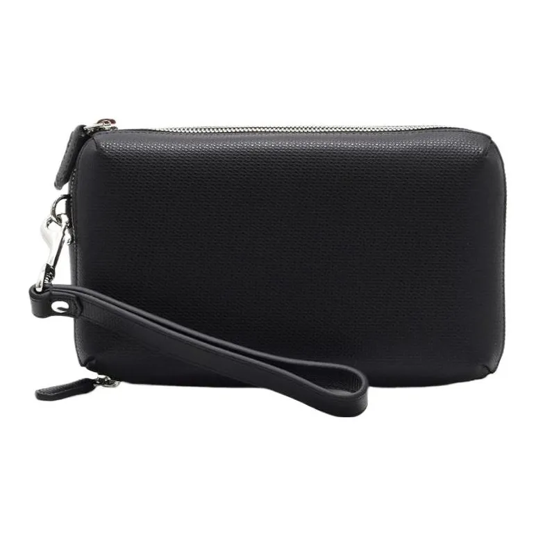 TUMI Cow Leather Wallet Men's Black-0