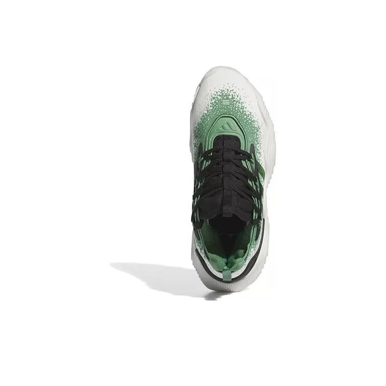 Adidas Trae Young 3 Off White Preloved Green Black-4
