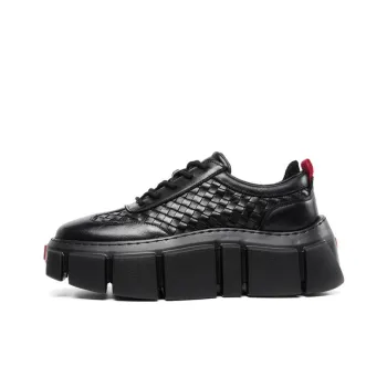 STEVE MADDEN Low Top Skateboard Shoes Men's Black
