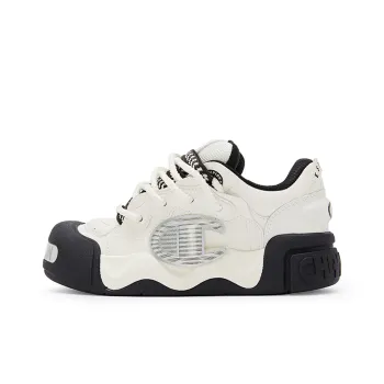 Champion Low Top Skateboard Shoes Women's Black White