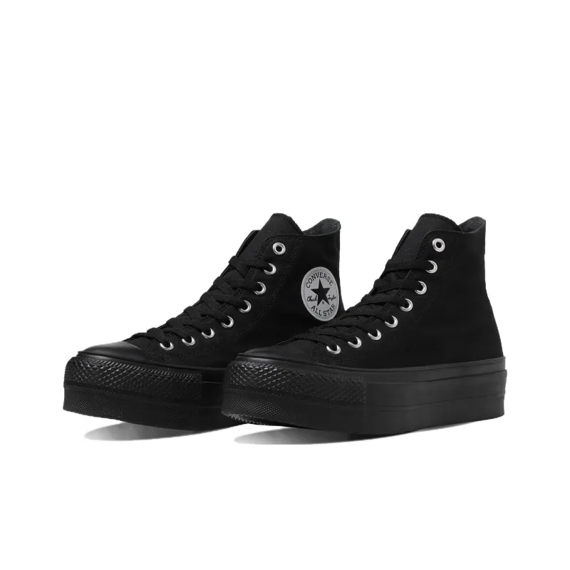 Converse All Star Lifted High Top 'Black'-2