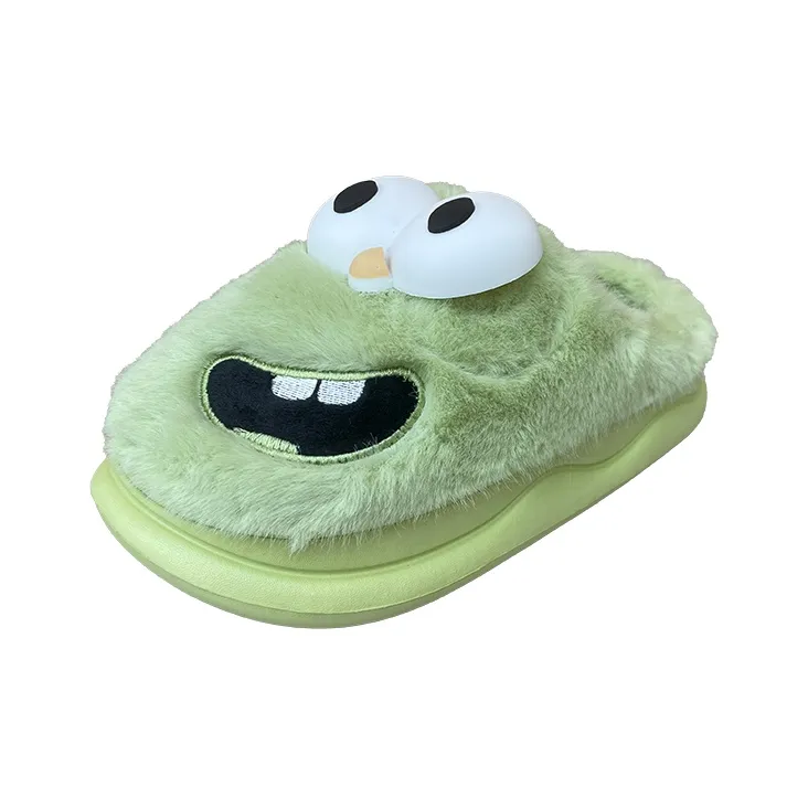 YUSHIPOLUO Wrap toe Slippers 3cm Unisex-3