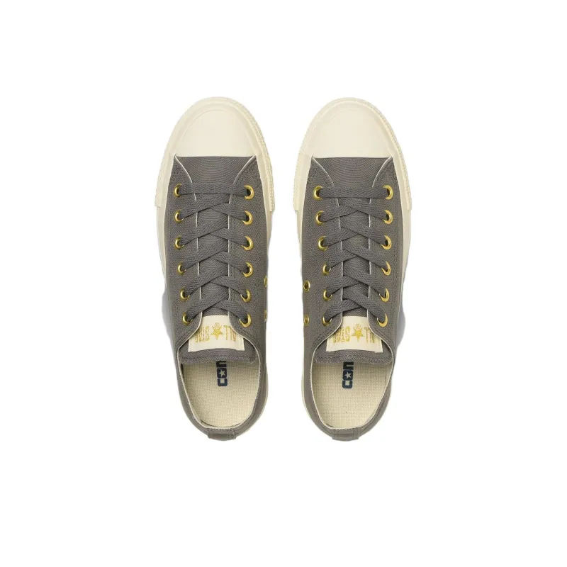 Converse All Star PLTS GE OX Anti Slip Wear Resistant Low Top Skateboard Shoes Unisex Gray-3