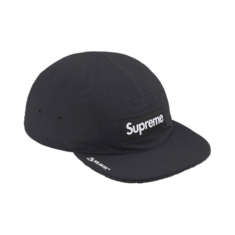 Supreme Polartec Shearling Reversible Camp Cap-1