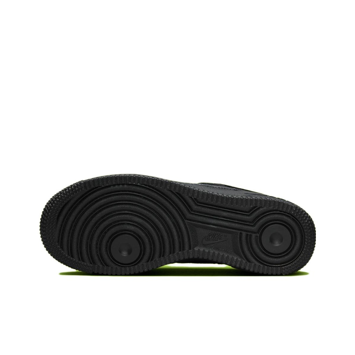 Nike Air Force 1 Low Black Volt GS - POIZON