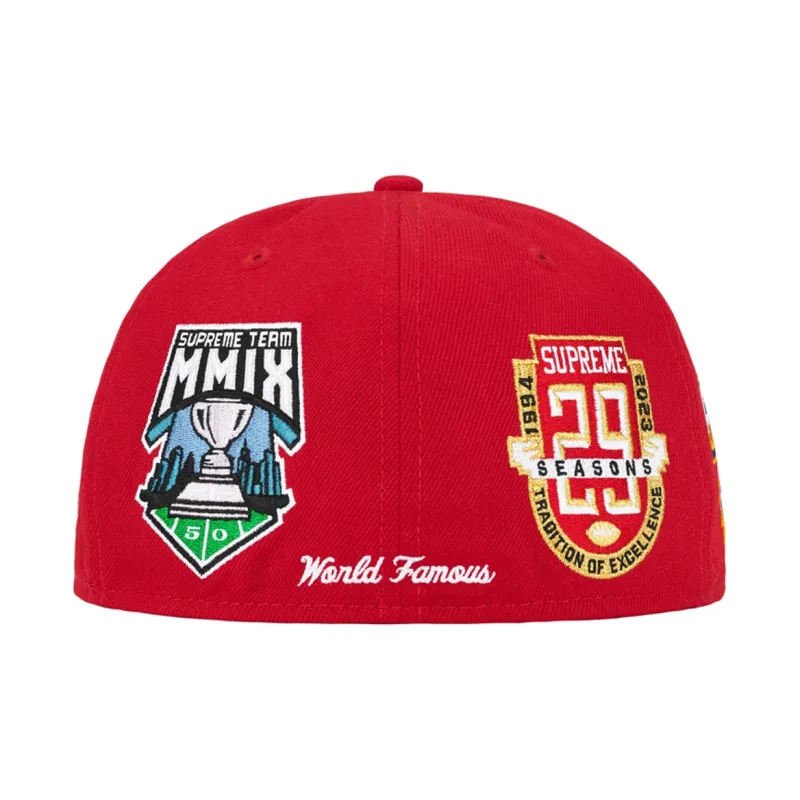 Supreme Championships Box Logo New Era Fitted Hat-1
