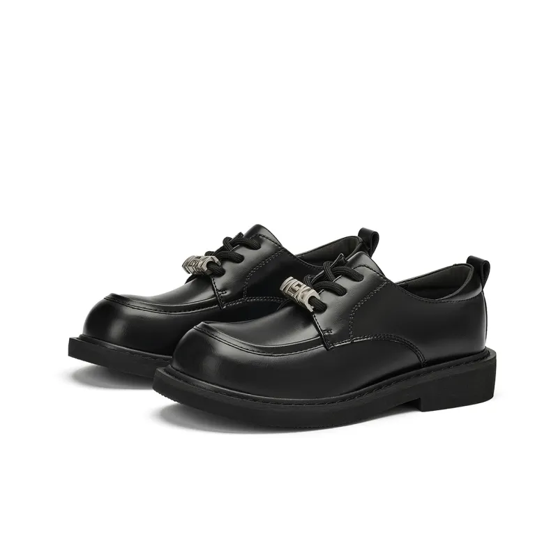 GEMEIQ Loafers Women's Low Top Black/Beige-1
