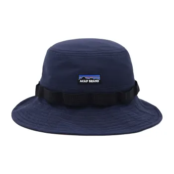 ACAP Cotton Bucket Hats Unisex Navy Blue