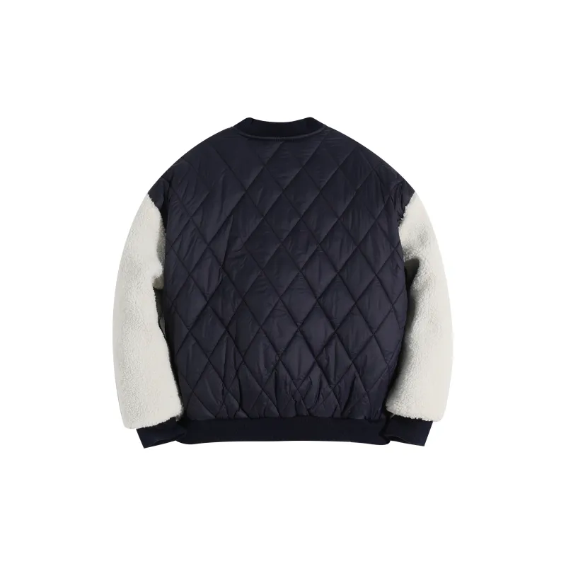 MKBY Baseball Jacket Women's Navy Blue-1