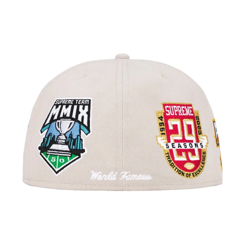 Supreme Championships Box Logo New Era Fitted Hat-1